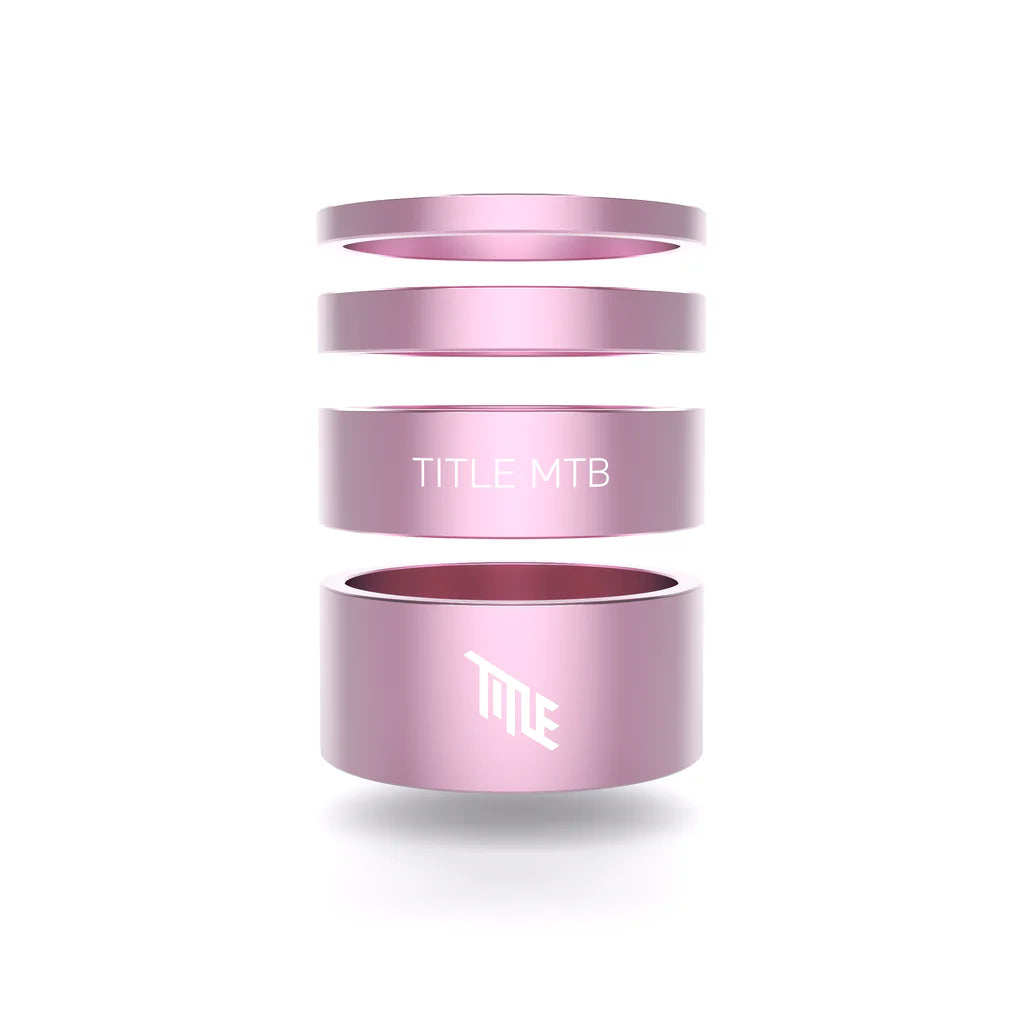 Title Alloy Headset Spacer Kit